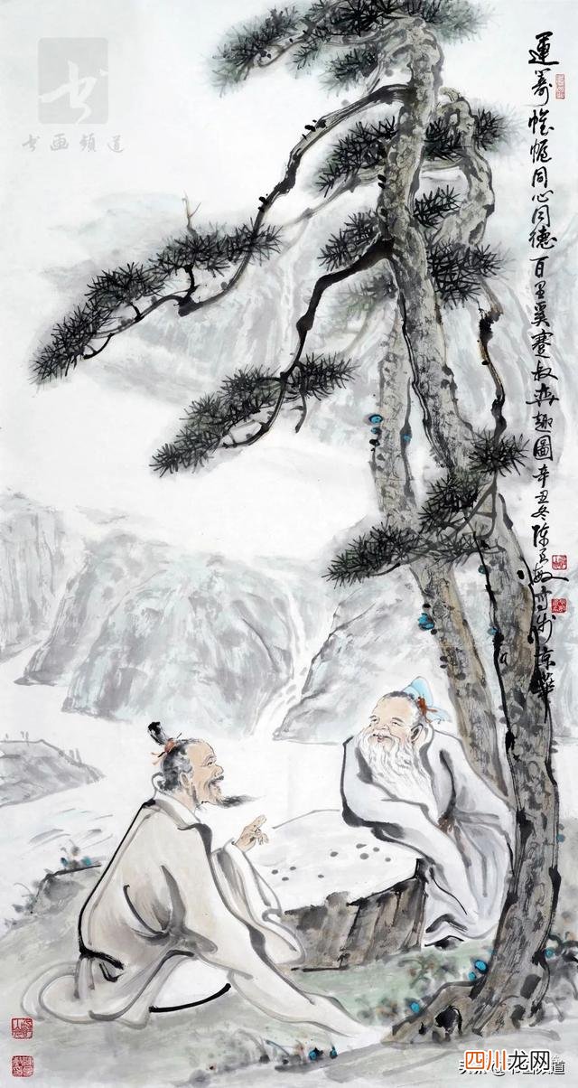 一幅画的诞生｜陈良敏《弈趣图》