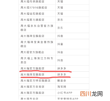 周大福抖音直播间是真的么
