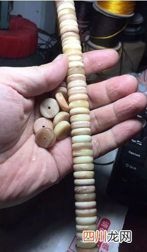 油润通透的驼骨手串，自己动手做一串！