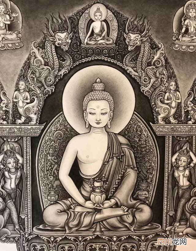 唐卡的独特魅力尼泊尔唐卡美丽的艺术令人震惊