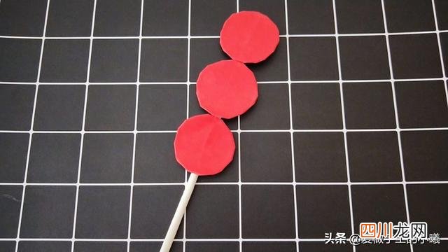 冰糖葫芦折纸立体 冰糖葫芦折纸图解教程，用手工装点冬日温暖