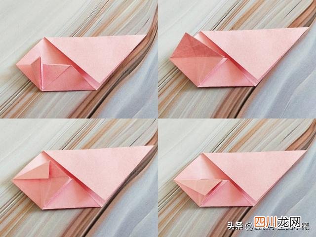 超美纸花球的折法图解 甜美花球折纸教程图解，简单好看惹人爱