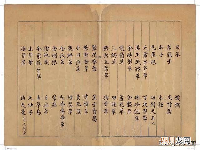 清代王鉴绘画作品 宋王介手绘古籍，内容少见值得收藏！