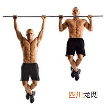引体向上 训练背肌的动作