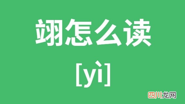 翊怎么读_翊的拼音_翊字是什么意思