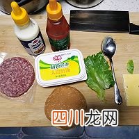 不放心外面食材自己做 牛肉汉堡做法