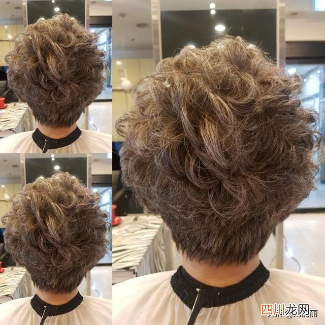 奔五奔六的女性,发型这样烫,真洋气 奔四奔五的女性，发型别乱整，剪短发烫烫就对了