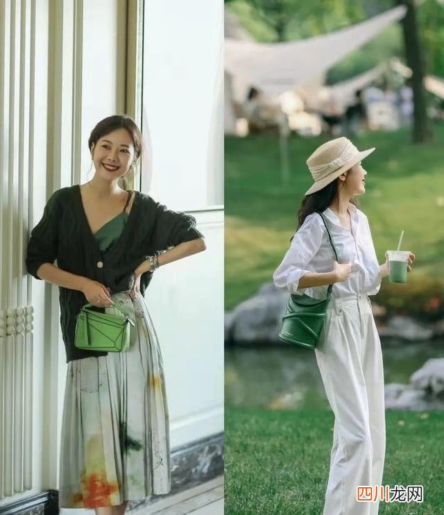 女人到了四十岁穿绿色好看 无“绿”不是春天！40+的女人这样穿，显白显美还减龄