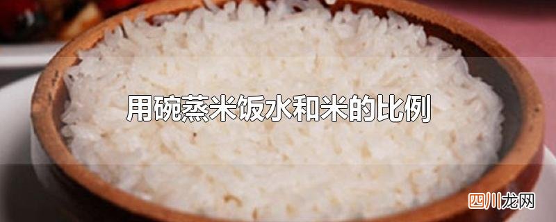 用碗蒸米饭水和米的比例