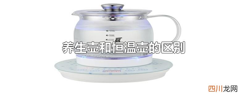 养生壶和恒温壶的区别