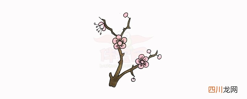 简笔画图片大全花草树木，1一3岁淘宝简笔画花草类