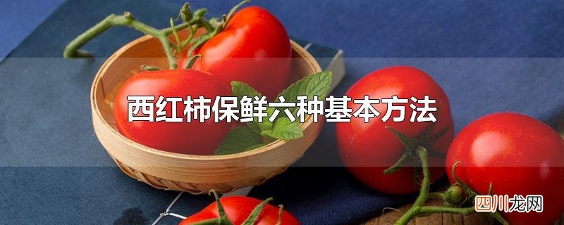 西红柿保鲜六种基本方法