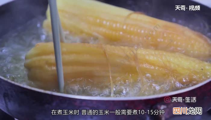玉米煮多久 玉米煮多久会熟