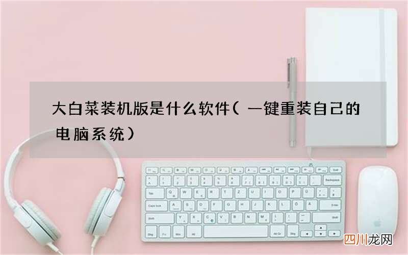 一键重装自己的电脑系统 大白菜装机版是什么软件
