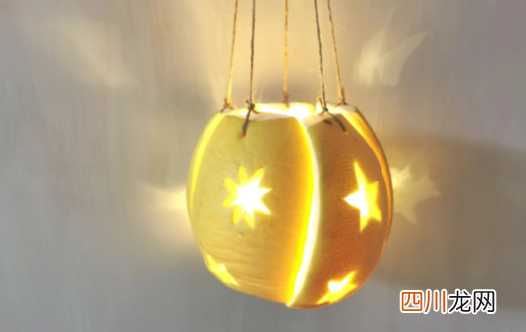 柚子怎么做成灯笼好看