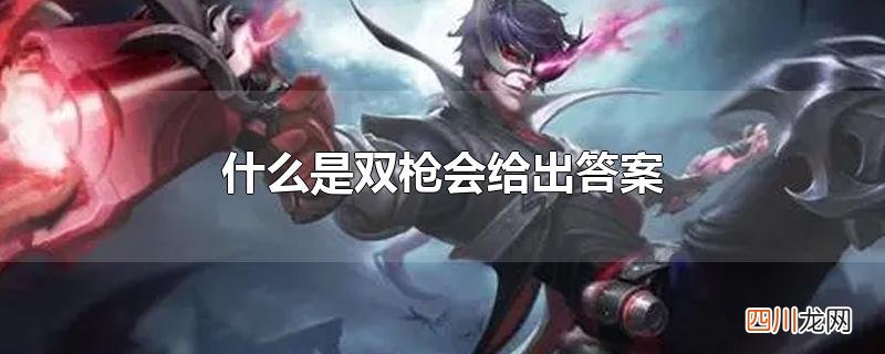 什么是双枪会给出答案