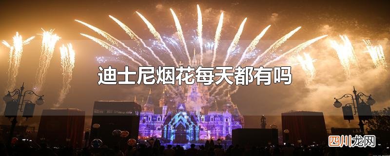 迪士尼烟花每天都有吗