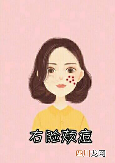 为什么右边脸老是长痘 右脸长痘痘是什么原因