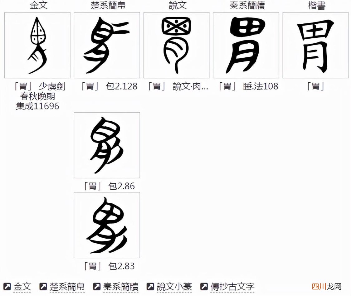 “胃”字的组词二字词胃的解释 胃组词