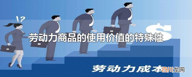 劳动力商品的使用价值的特殊性