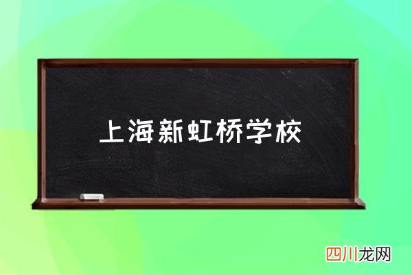 上海新虹桥学校 上海新虹桥是个区吗？
