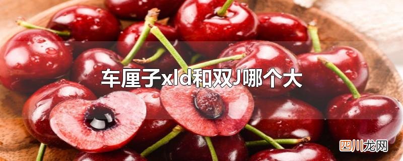 车厘子几个J和xl 车厘子xld和双J哪个大