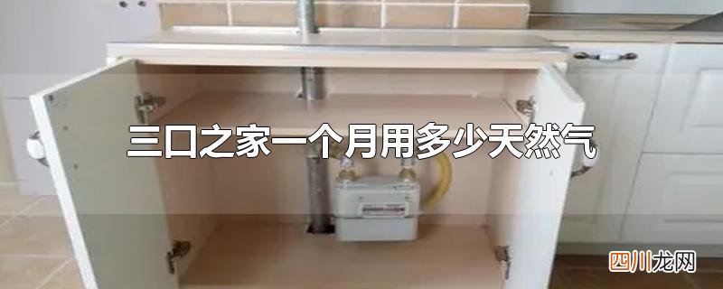 三口之家一个月用多少天然气