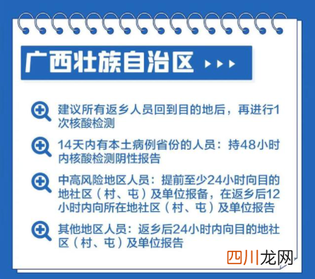 2022春节返乡防疫政策汇总