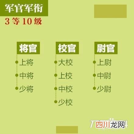 什么样的级别是两杠四星星？ 两杠四星是什么级别