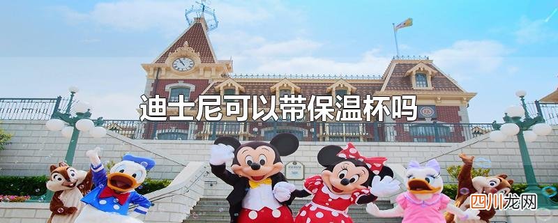 迪士尼可以带保温杯吗