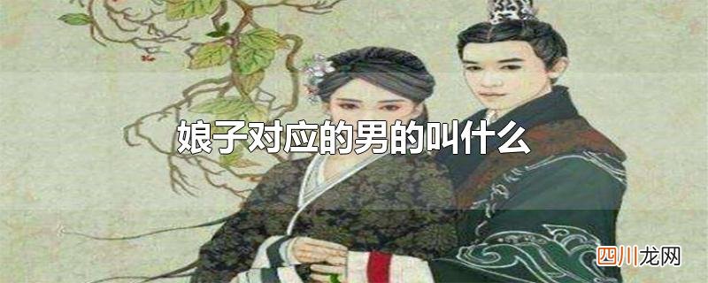 娘子对应的男的叫什么