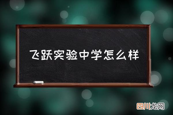 飞跃实验中学怎么样 沈阳飞跃实验中学？