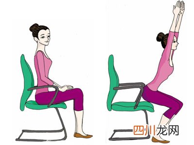 解疲惫 电脑族三招练瑜珈－健身教室－健身花园