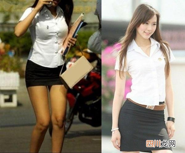 泰国大学校服 超短迷你裙