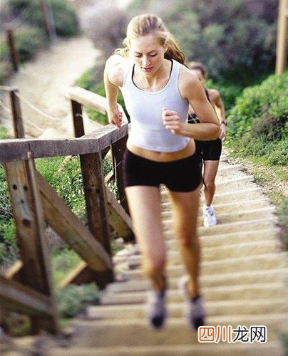 楼梯胖女人的最佳瘦身场所