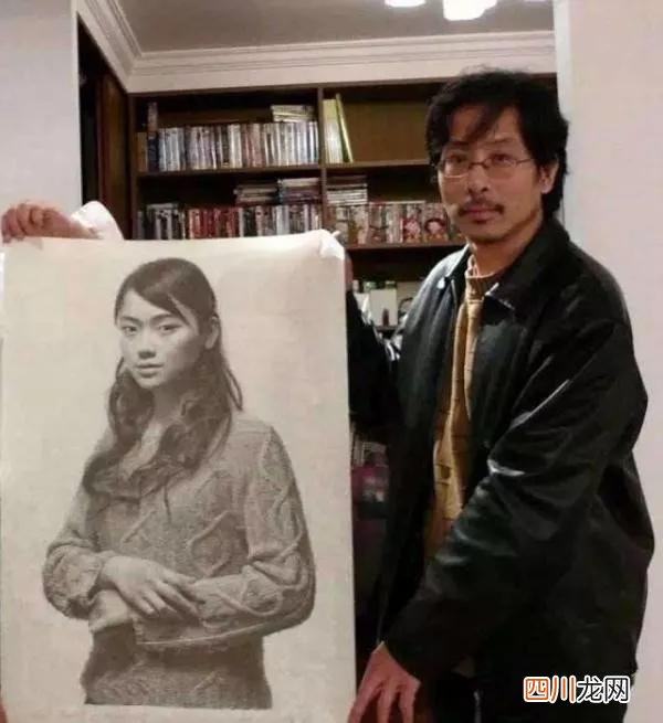 冷军老师花了五个小时画的画 冷军的蒙娜丽莎是怎样画出来的