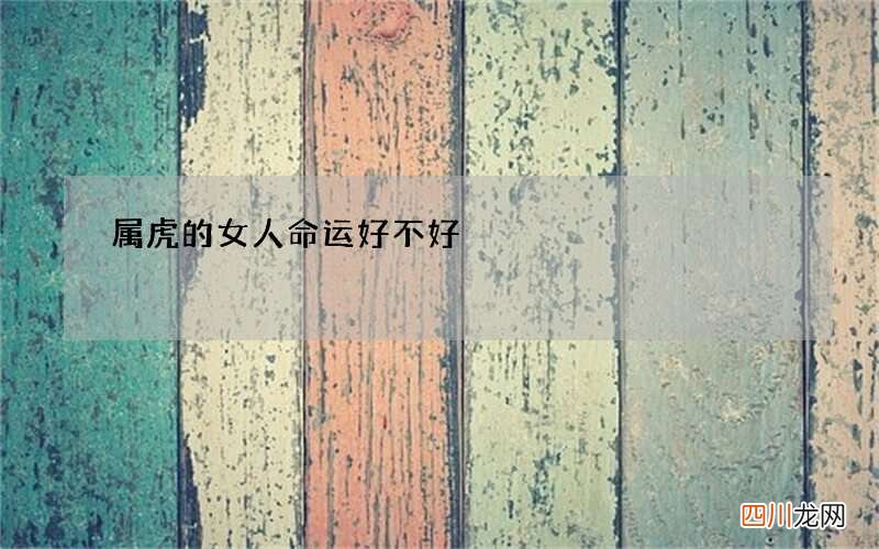 属虎的女人命运好不好