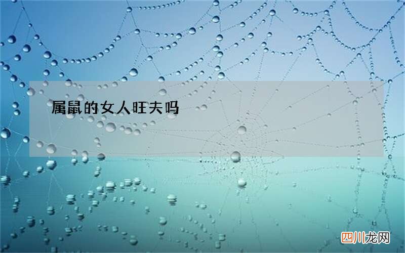 属鼠的女人旺夫吗