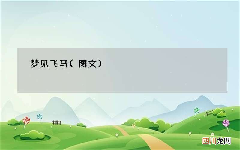 梦见飞马