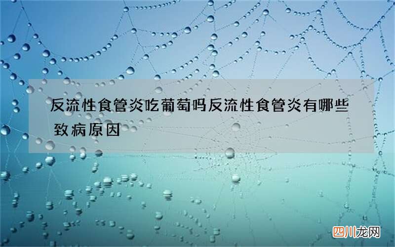 反流性食管炎吃葡萄吗 反流性食管炎有哪些致病原因