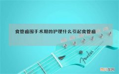 食管癌围手术期的护理 什么引起食管癌