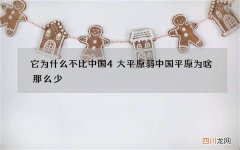 它为什么不比中国4大平原弱 中国平原为啥那么少