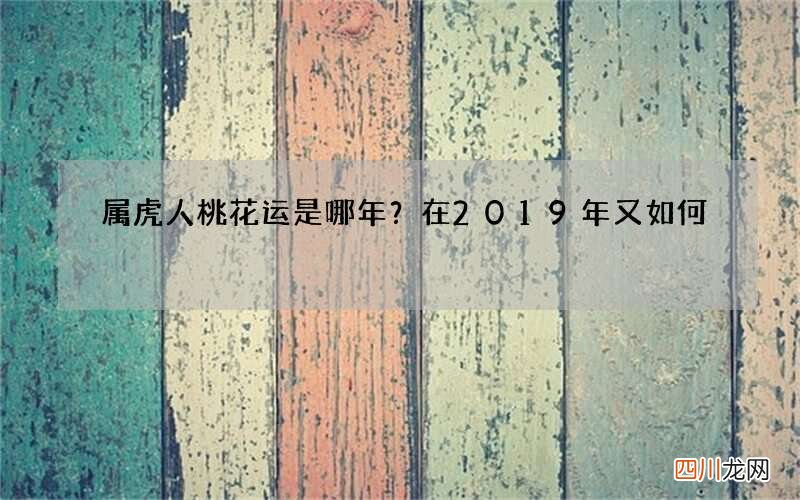 属虎人桃花运是哪年？在2019年又如何
