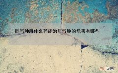 肺气肿用什么药能治 肺气肿的危害有哪些