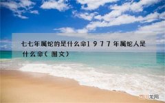 图文 七七年属蛇的是什么命 1977年属蛇人是什么命