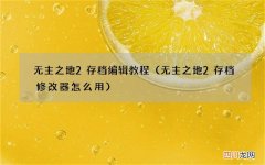 无主之地2存档修改器怎么用 无主之地2存档编辑教程