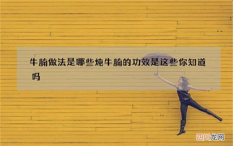 牛腩做法是哪些 炖牛腩的功效是这些你知道吗