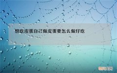 想吃皮蛋自己做 皮蛋要怎么做好吃