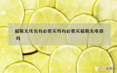 磁吸无线充有必要买吗 有必要买磁吸充电器吗