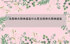 支原体衣原体感染什么是支原体衣原体感染